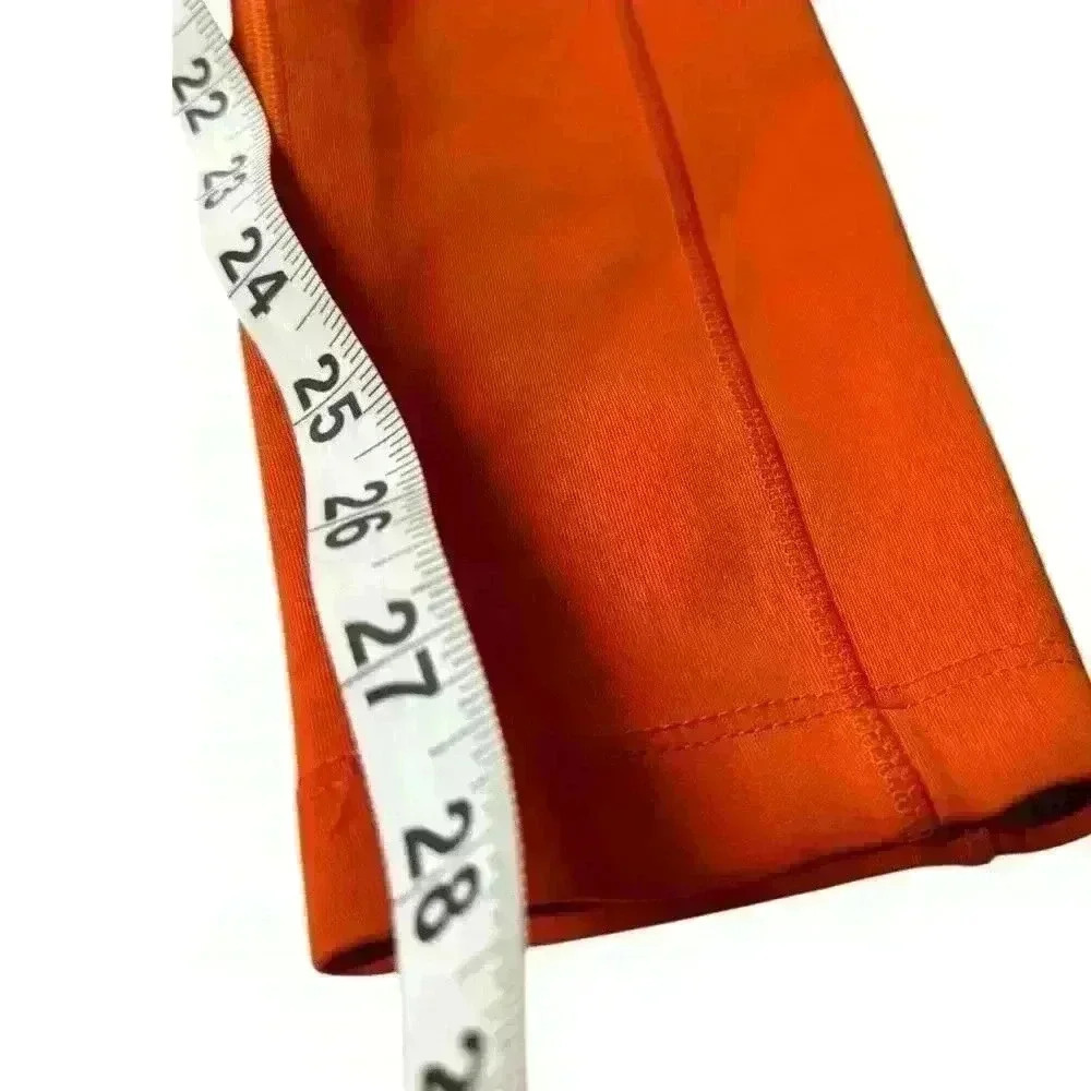 New Balance Orange Shape Shield 7/8 High Rise Side Pocket Leggings Size S - Picture 8 of 9